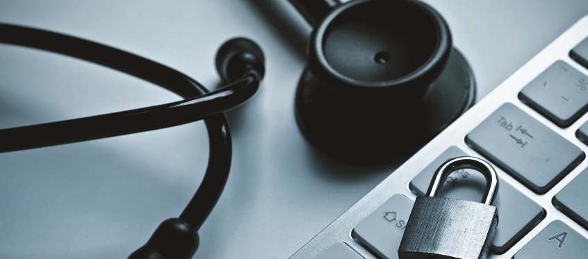 Medical Data Security Breach Concept