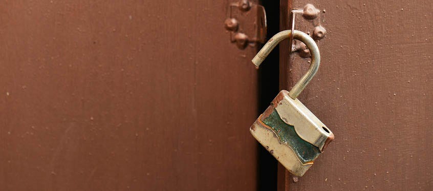 broken lock