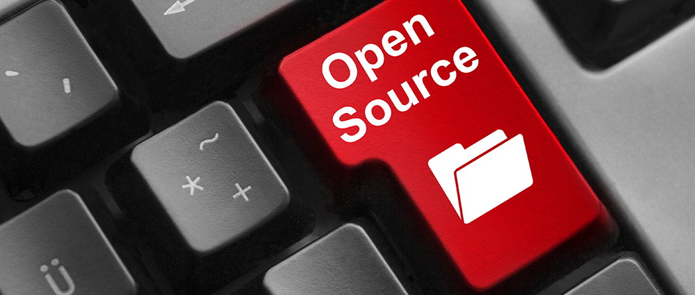 Open Source License Compliance Keyboard Button