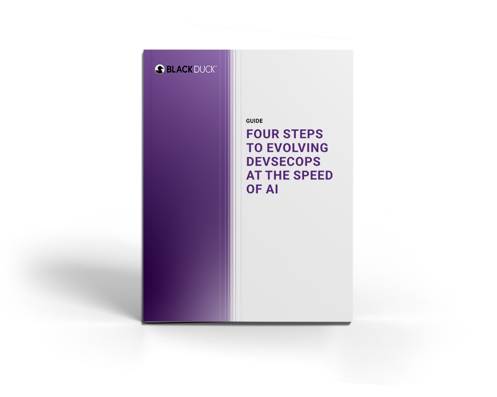 Four Steps to Evolving DevSecOps at the Speed of AI cover